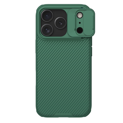  Apple iPhone 17 Pro Sötétzöld Nillkin CamShield PRO tok