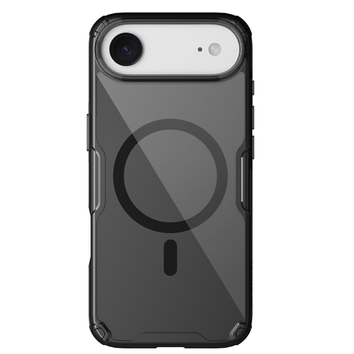  Apple iPhone 17 Air Átlátszó Fekete Nillkin Nature TPU PRO Mágneses tok
