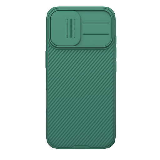 Apple iPhone 17 Sötétzöld Nillkin CamShield PRO tok Apple iPhone 17 Sötétzöld Nillkin CamShield PRO tok