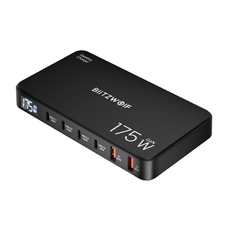 BlitzWolf BW-S30 6 az 1-ben töltőállomás 4xUSB-C + 2xUSB 175W