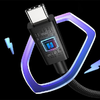 BlitzWolf BW-HDC8 USB-C - USB-C kábel, 240W, 1,5m (fekete) - 3. kép