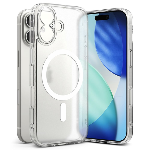 iPhone 17 Ringke Fusion Magsafe Mágneses Matt Átlátszó tok
