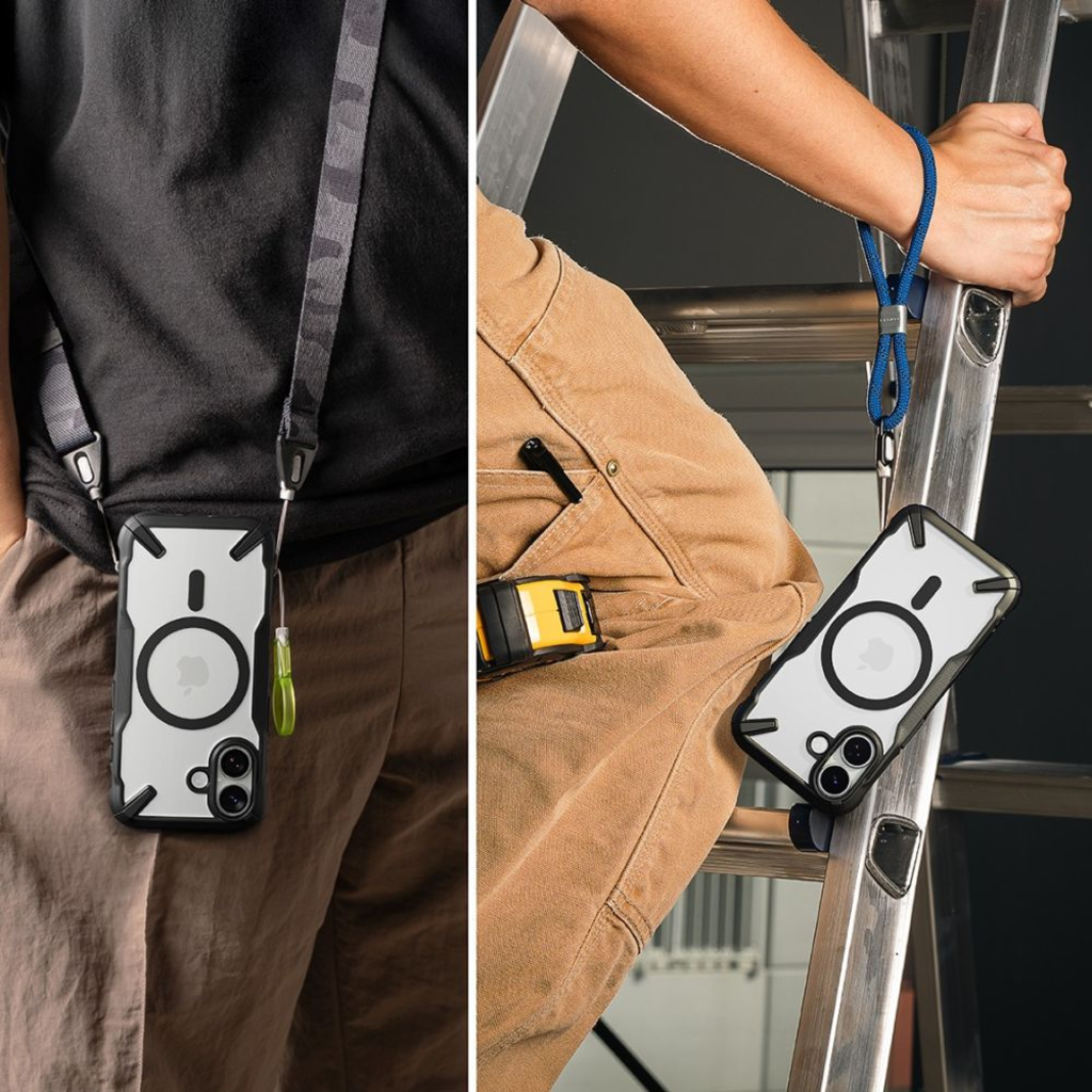 iPhone 17 Ringke Fusion X Mágneses Magsafe Fekete tok - 7