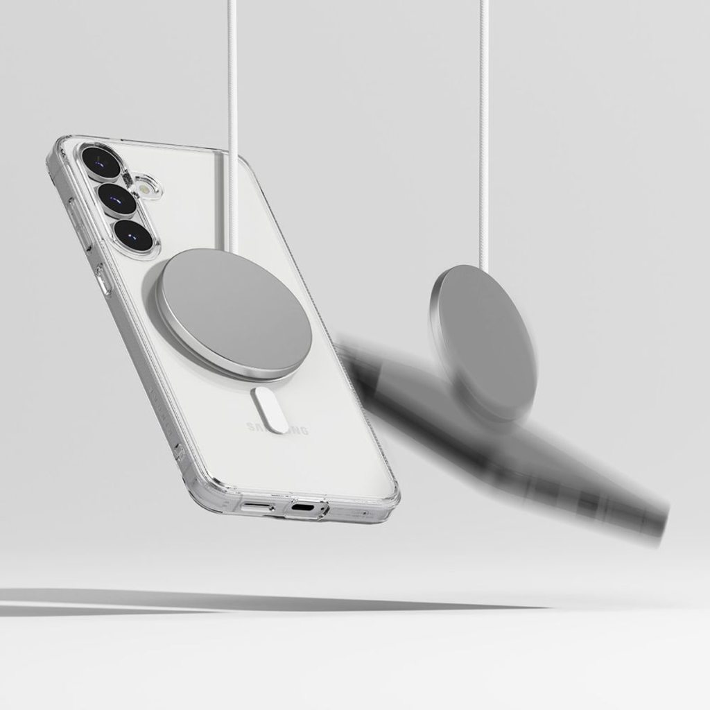 Samsung Galaxy S25 FE átlátszó tok Ringke Fusion Magnetic Magsafe - 11