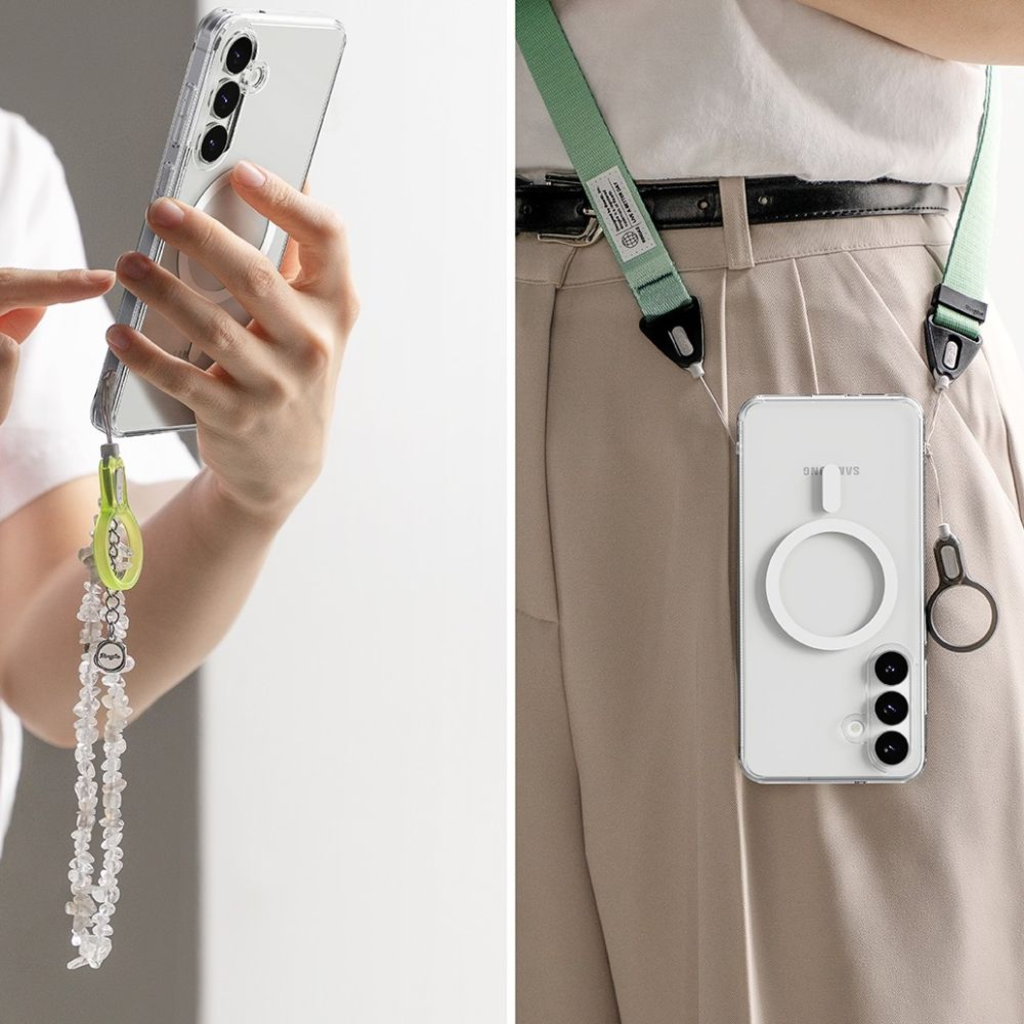 Samsung Galaxy S25 FE átlátszó tok Ringke Fusion Magnetic Magsafe - 14