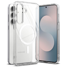 Samsung Galaxy S25 FE átlátszó tok Ringke Fusion Magnetic Magsafe