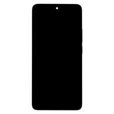  Poco M7 Pro 5G Fekete LCD Kijelző + Érintőegység + Előlap (Szervizcsomag)