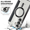Samsung Galaxy S25 FE Techsuit SmartMag Book Case - Fekete tok - 1. kép