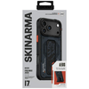 iPhone 17 Pro Max Skinarma Aegis tok mágneses töltéssel és kitámasztóval sötétkék - 3. kép