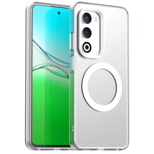 Oppo A5 4G White Techsuit - CandyCase MagSafe tok Oppo A5 4G White Techsuit - CandyCase MagSafe tok