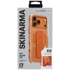 iPhone 17 Pro Max Skinarma Helio mágneses töltés + fogantyú állványos tok Narancssárga - 3. kép