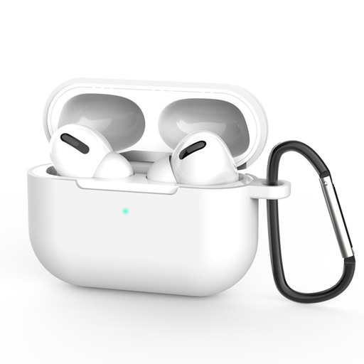 AirPods Pro 3 Fehér Techsuit - Szilikontok, Sima Ultrathin Anyagból tok AirPods Pro 3 Fehér Techsuit - Szilikontok, Sima Ultrathin Anyagból tok