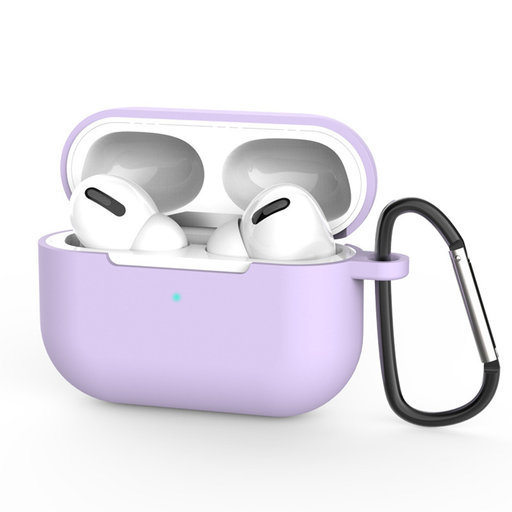 AirPods Pro 3 Techsuit Szilikon tok, Sima ultravékony anyag - Lila AirPods Pro 3 Techsuit Szilikon tok, Sima ultravékony anyag - Lila