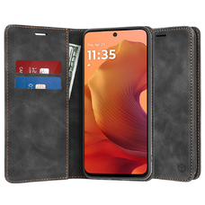Motorola Moto G15 / G15 Power Techsuit Confy Cover - Fekete tok