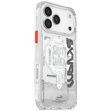 iPhone 17 Pro Max Skinarma Sonix átlátszó mágneses töltésű tok