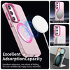 Samsung Galaxy S23 Plus Pink Techsuit - CandyCase MagSafe tok - 3. kép