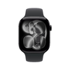 Apple Watch S11 GPS 42mm Jet Black Aluminium Case with Black Sport Band - S/M - 0. kép