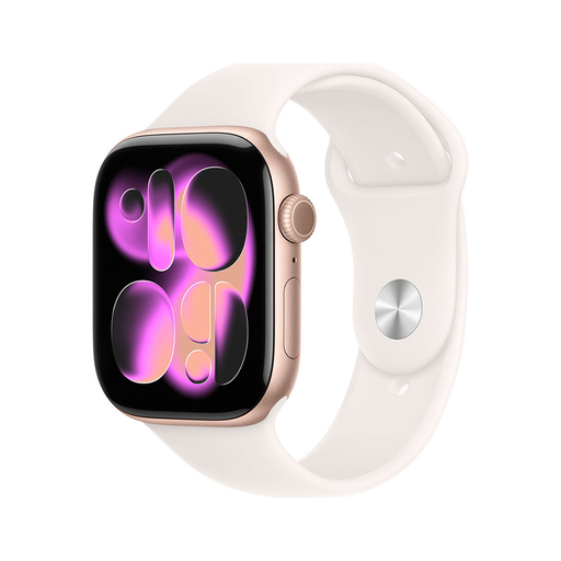 Apple Watch S11 GPS 42mm Rose Gold Aluminium Case with Light Blush Sport Band - S/M