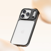  iPhone 17 Pro átlátszó-fekete Rock Guard Objektívvédő Sorozat tok - 1. kép