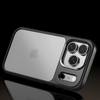  iPhone 17 Pro átlátszó-fekete Rock Guard Objektívvédő Sorozat tok - 4. kép