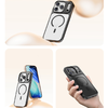  iPhone 17 Átlátszó-fekete Rock Guard Lens Protection Series Mágneses tok - 2. kép