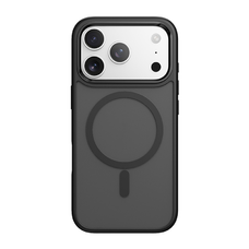  iPhone 17 Pro Max Rock Guard Touch Matt Széria Mágneses tok fekete (fém lencsekeret)
