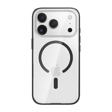  iPhone 17 Pro fekete Rock Crystal Armor sorozat mágneses tok