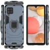 Ring Armor Case Kickstand telefontok Samsung Galaxy A42 5G készülékhez kék színben - 3. kép