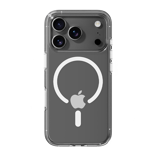 Iphone 17 Pro Max átlátszó Rock Crystal Shield Series mágneses tok  Iphone 17 Pro Max átlátszó Rock Crystal Shield Series mágneses tok