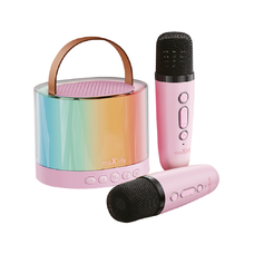 Maxlife Bluetooth karaoke hangszóró MXKS-200 rózsaszín