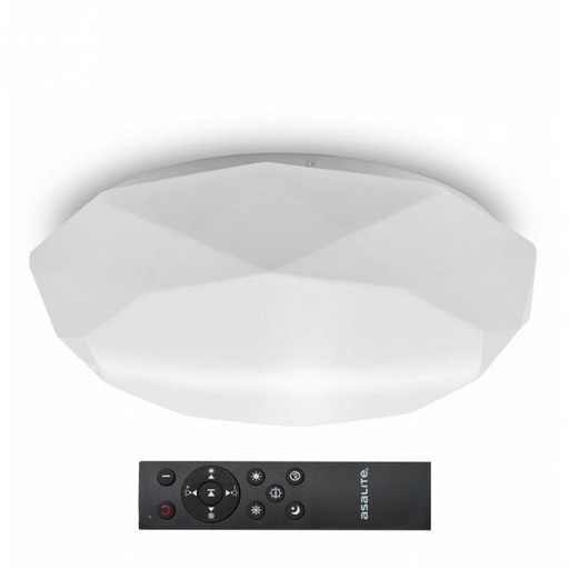 Asalite LED Mennyezeti Lámpa OLIVIA 48W 3000K/4000K/6500K (3400 lumen) Gyémánt + Távirányító CCT