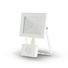Asalite LED Fehér Reflektor Slim 10W 4500K (900 lumen) + Mozgásérzékelő Szenzor - 2. kép
