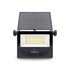 Asalite LED Napelemes Lámpa Slim 10W 4000K (1300 lumen)+Mozgásérzékelő Szenzor