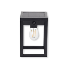 Asalite Napelemes Kültéri Lámpa IP44 2W 3000K (200 lumen) Fekete+Szenzor