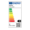 Asalite LED Asztali Lámpa Dimmerelhető 7W (450 lumen) CCT Wireless USB Ezüst - 3. kép