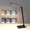 Asalite LED Asztali Lámpa Dimmerelhető 7W (450 lumen) CCT Wireless USB Fekete - 1. kép