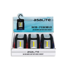Asalite LED Elemlámpa 3W + 1,5W (100 lumen)