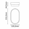 Asalite LED Cseppálló Lámpa IP54 15W 4000K (1200 lumen) Ovális - 4. kép