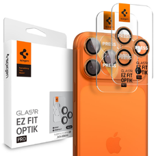 iPhone 17 Pro Optik Pro Glas.tr ”Ez Fit” kamera védő 2-csomag narancs üvegfólia