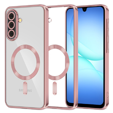 Samsung Galaxy A17 5G Techsuit - Luxury Crystal MagSafe - Pink tok