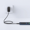 USB to Lightning fehér Acefast Data Cable (C3-02) 2.4A, 480Mbps, MFi tanúsítvánnyal, 1.2m - 2. kép