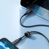  USB to Lightning fehér Acefast Data Cable (C3-02) 2.4A, 480Mbps, MFi tanúsítvánnyal, 1.2m - 3. kép