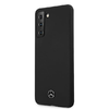 Samsung Galaxy S21 Plus Mercedes MEHCS21MSILBK fekete hardcase Silicone Line tok - 0. kép