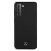 Samsung Galaxy S21 Plus Mercedes MEHCS21MSILBK fekete hardcase Silicone Line tok - 1. kép