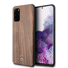 Samsung Galaxy S20+ G985 Mercedes MEHCS67VWOLB hard tok világos barna fa diófa