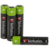 Verbatim NiMH AAA 950mAh Premium HR03 4db fekete újratölthető elem - 0. kép