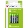 Verbatim NiMH AAA 950mAh Premium HR03 4db fekete újratölthető elem - 2. kép