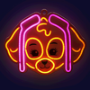 Neon LED lógó Paw Patrol plexin - Skye OW-130546 - 2. kép