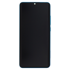 LCD kijelző + Érintőképernyő egység + Előlap Xiaomi Mi Note 10 (Pro) Zöld (Szerviz csomag)