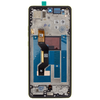 Motorola G86 LCD Kijelző + Érintőegység + Előlap Zöld (Golden Cypress) (Service Pack) - 0. kép